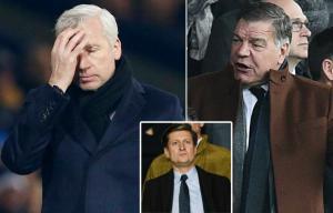 Alan Pardew is axed by Crystal Palace but banks £4.8m pay-off with Sam Allardyce to hold talks over job