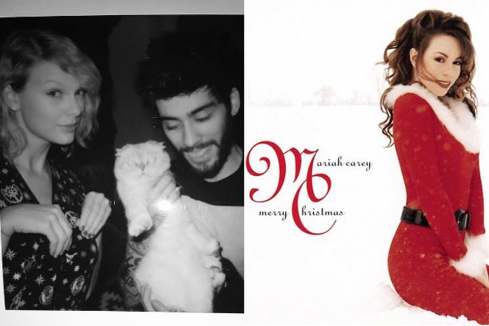 Taylor Swift - Zayn Malik - Mariah Carey