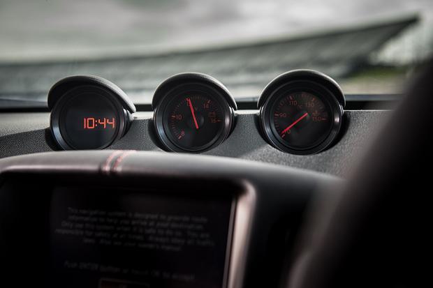  Love lost... Dashboard lights up in a dull orange, which seems dated
