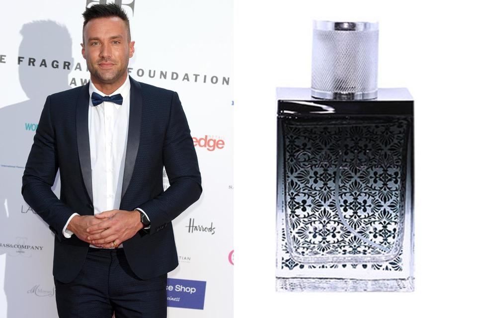  Calum Best with 'Best'