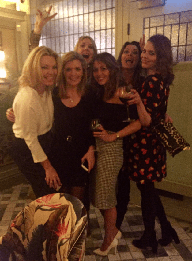 Kate said she had the 'best night' with her pals