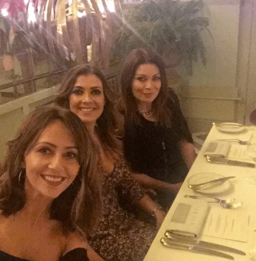 Guests included Kym Marsh, Alison King and Samia Longchambon