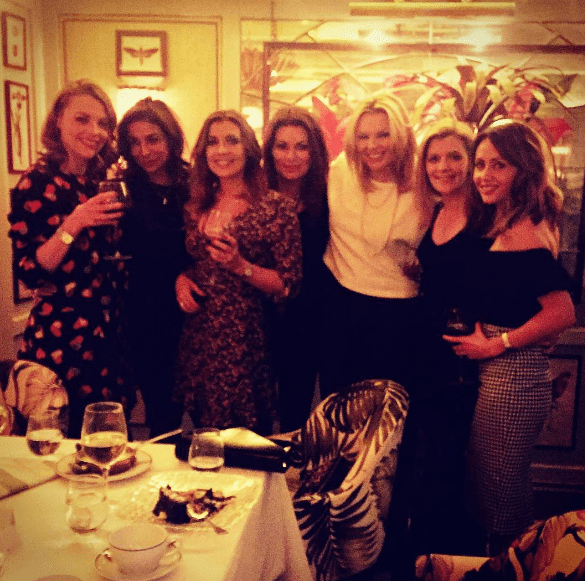 Kate Ford celebrated her 40th in style with some of her Corrie co-stars and other pals