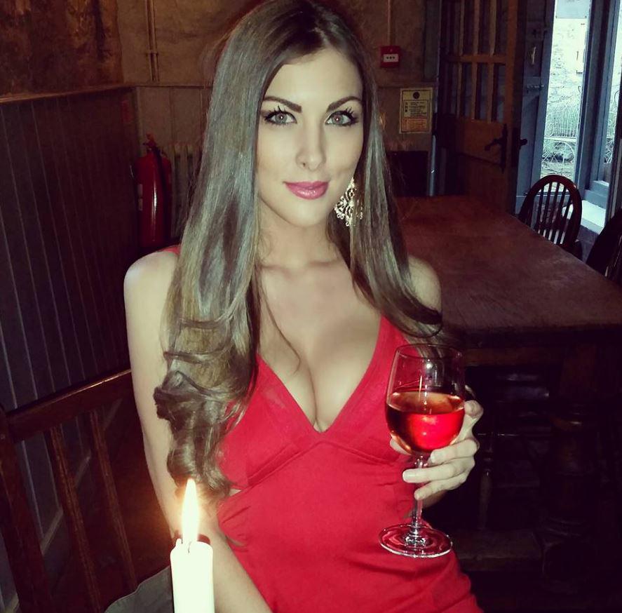 It's not hard to understand why darts fans' eyes may be distracted away from the oche