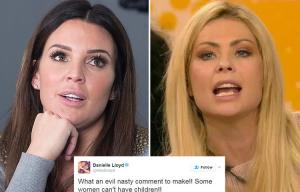 Danielle Lloyd slams Nicola McLean as 'disgusting and vile' after childless jibe at Kim Woodburn on CBB