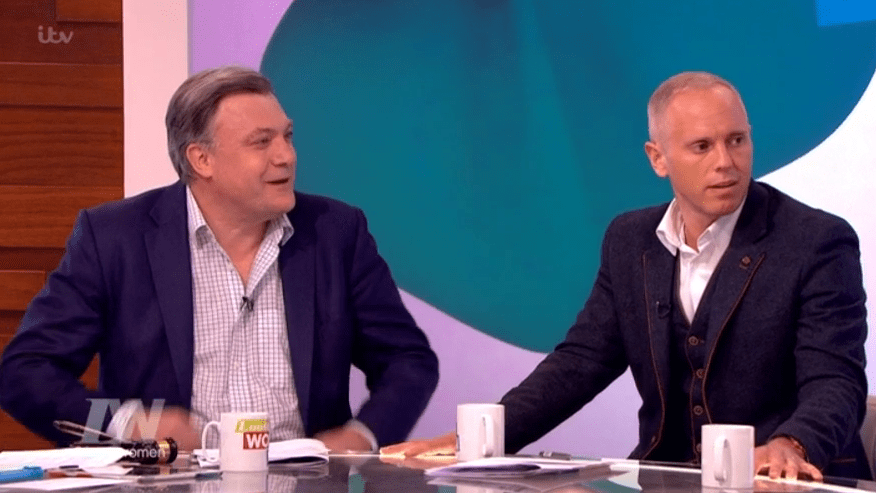  Ed Balls and Judge Rinder went down a storm on Loose Women
