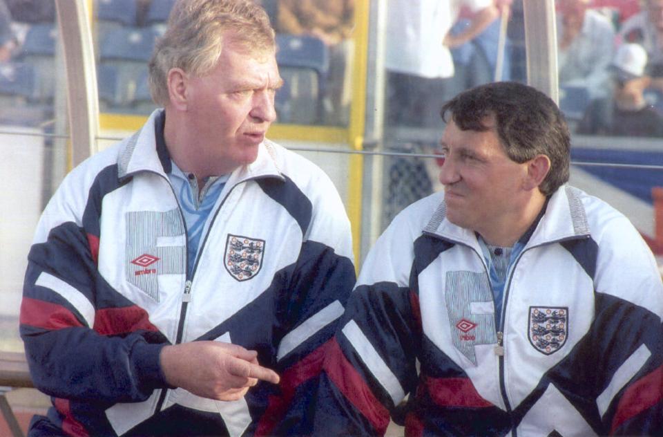 Taylor and his trusted assistant Lawrie McMenemy