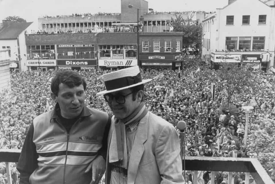 Taylor and John's moods were not soured by the FA Cup final defeat to Everton
