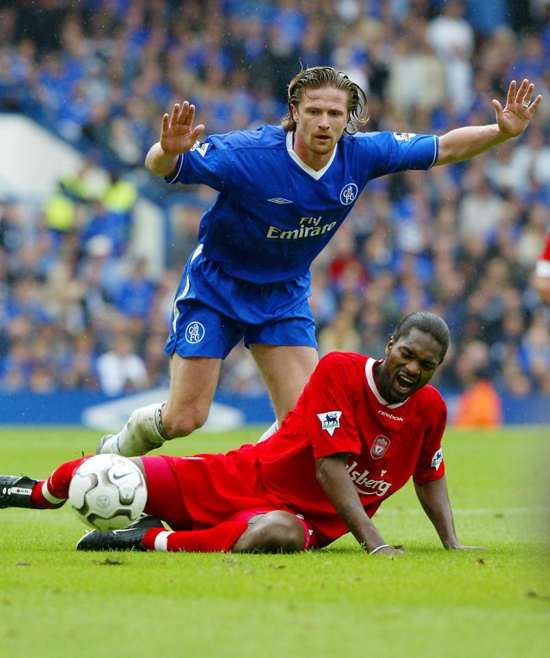 Salif Diao was slated by Liverpool legend Jamie Carragher
