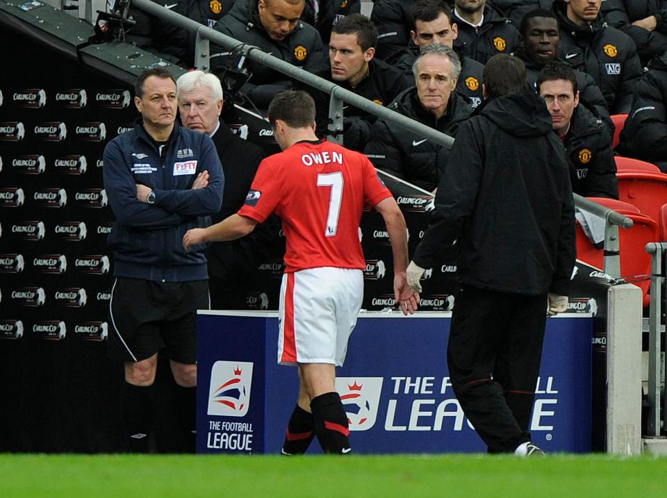Michael Owen wasn't the worst player, but never justified No.7 shirt