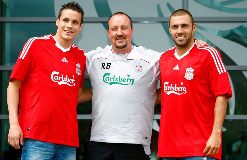 Philipp Degen signed for Liverpool alongside fellow sub-par full-back Andrea Dossena