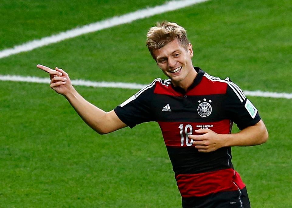  The German bagged a brace in the historic match