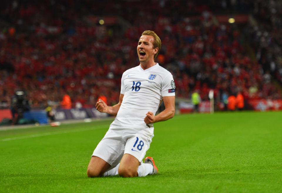  Kane has five goals for England