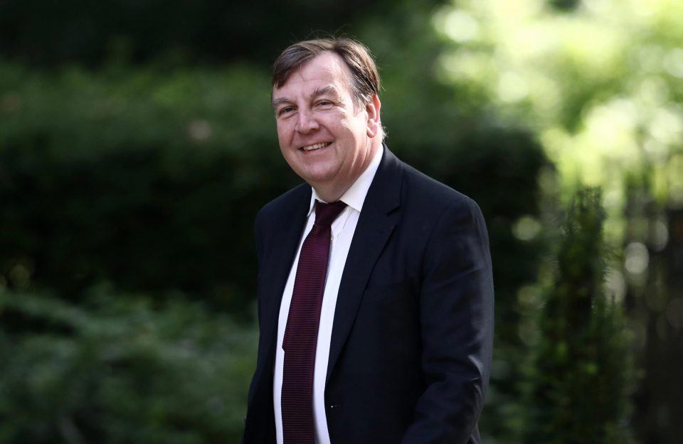  John Whittingdale said Sir Brian doesn't want to re-open the Leveson inquiry