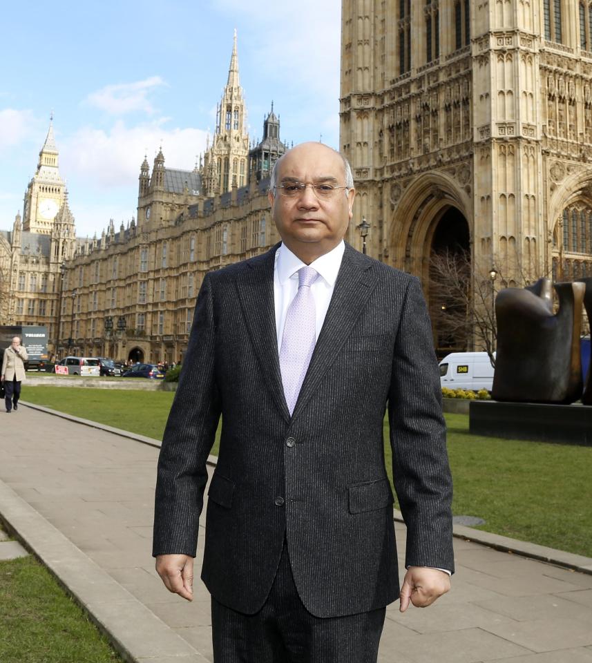  What Vaz he up to? . . . Labour's Keith Vaz went back to his desk despite claims of a rent-boy scandal