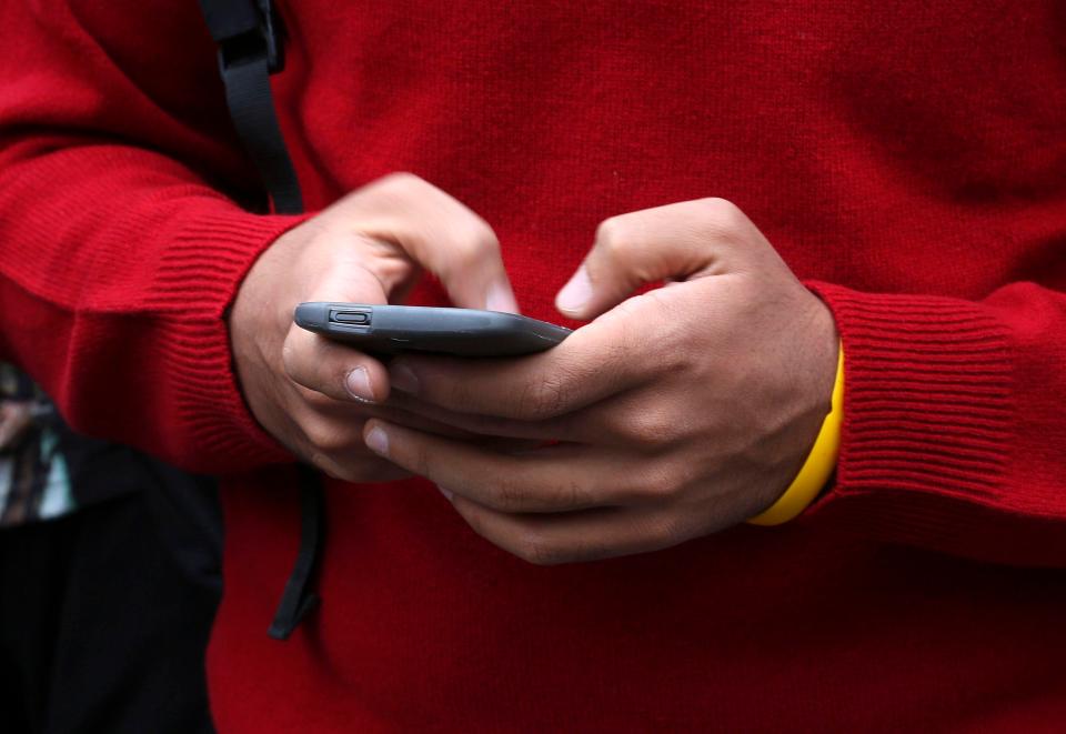  Kids are often accused of spending too much time on their phones