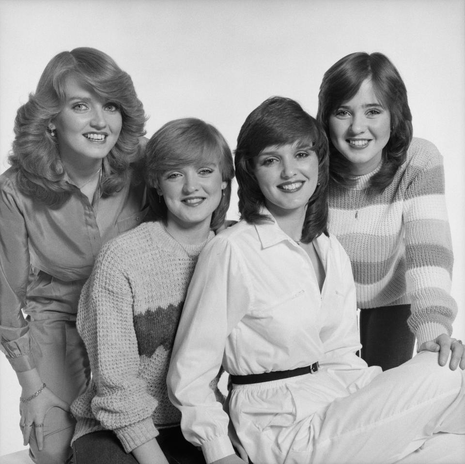  The Nolan sisters 1980: Linda, Bernie, Maureen and Coleen