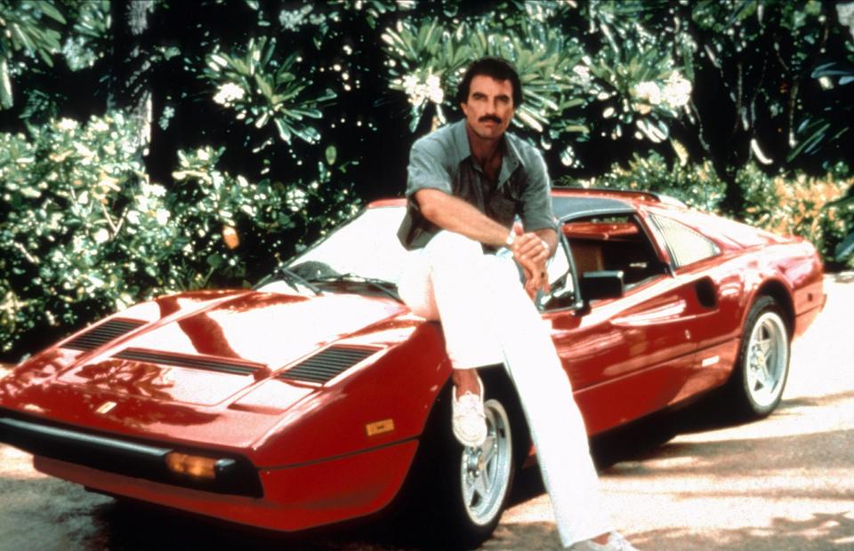 This red Ferrari is one of the most famous TV cars of the 1980s 