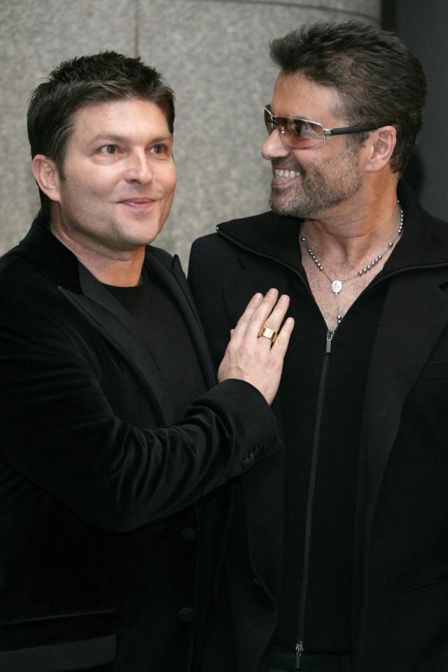 George Michael with Kenny