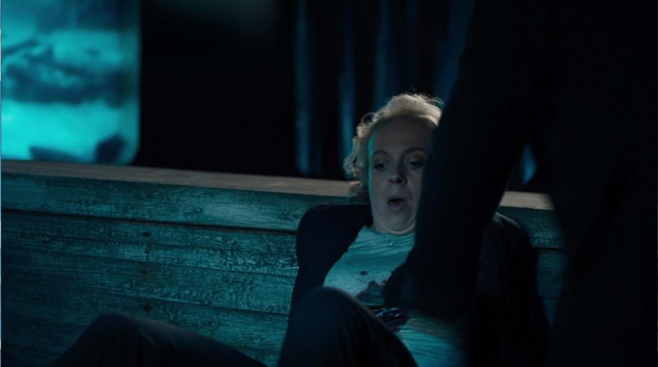  The character had recently given birth to her first child