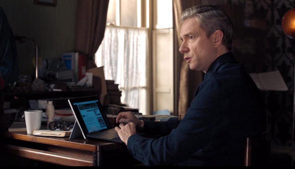  Sherlock fans spotted a major blunder in the opening episode of series four on Sunday night