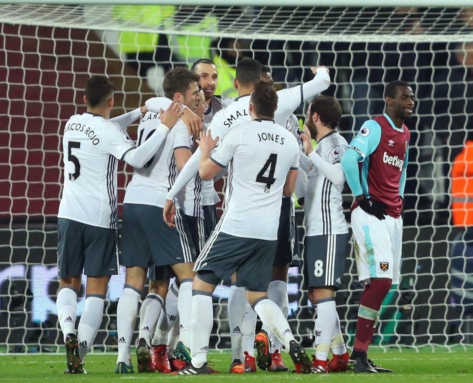Zlatan Ibrahimovic netted crucial goal against West Ham, but was he offside?