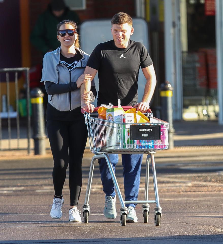  Danielle and Michael were shopping for groceries together