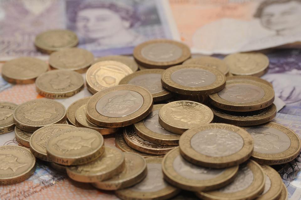  The pound has slumped after Theresa May's comments yesterday