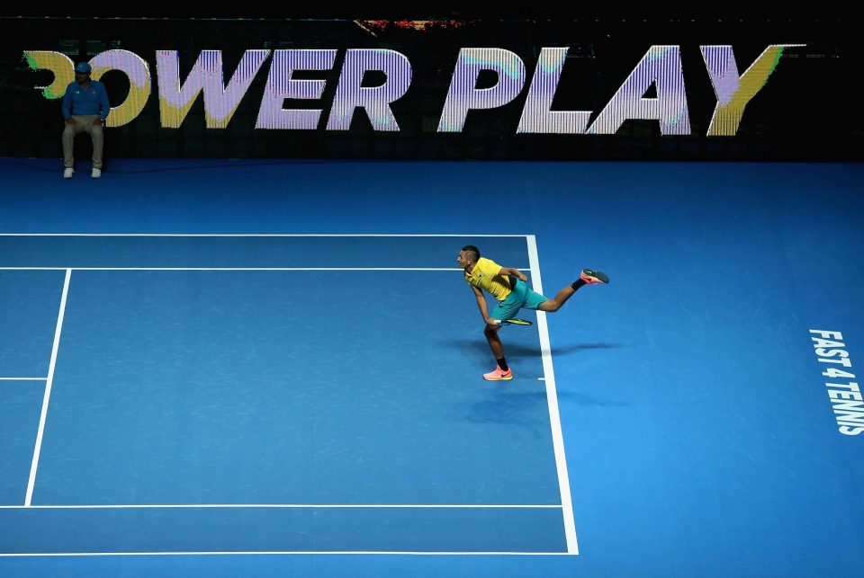 Kyrgios looked in good shape as he beat Nadal in the reduced-length match