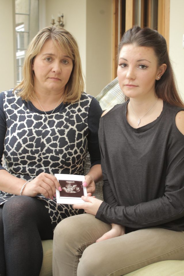 Corrie McKeague's mother Nicola Urquhart and girlfriend April Oliver have said they want to enjoy the pregnancy but wish Corrie was with them