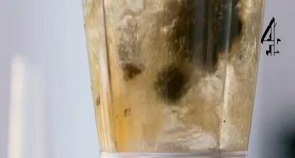  The poo and water concoction does not look too pleasant