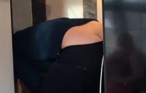 Katie Price shared this snap of her husband Kieran Hayler's bum