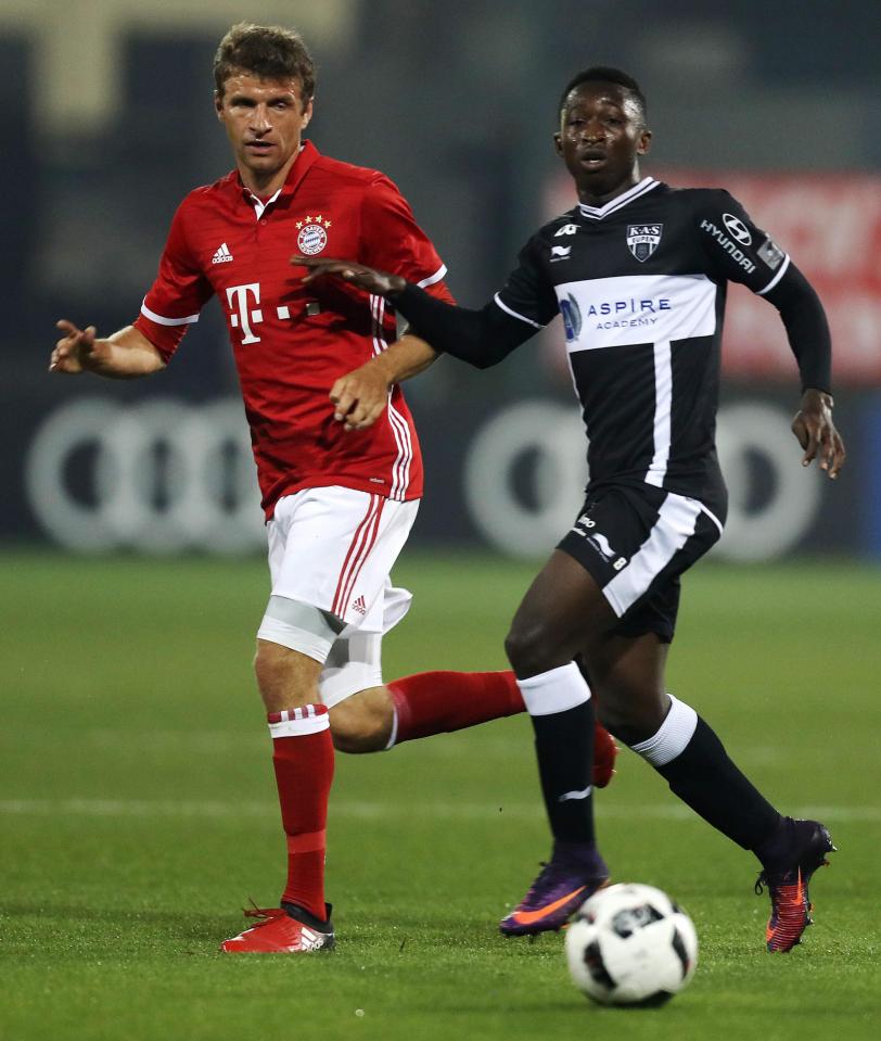 Muller has struggled for form and scored just once in the Bundesliga this season