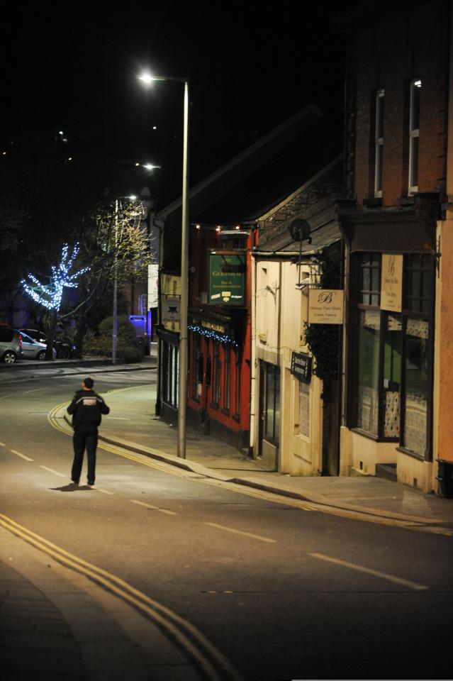  The bomb was apparently taken into the Pink Geranium in the town of Pontardawe