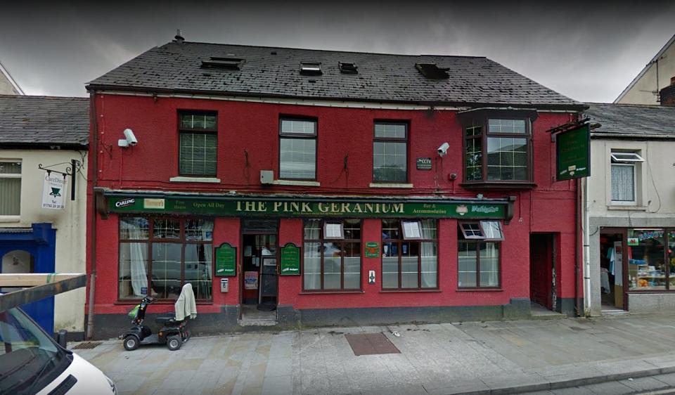  Streets around the pub were on lockdown after a punter brought the unexploded bomb in