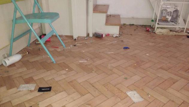  Ela fears it will cost up to £20,000 to repair her apartment, which has access to a gym and sauna