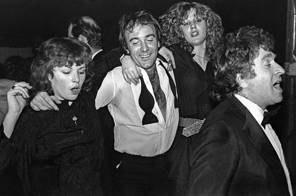  Socialite Dai Llewellyn parties at a Playboy bash back in 1978