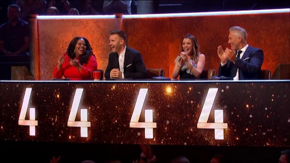  The panel is made up of Amber Riley, Dannii Minogue and Martin Kemp