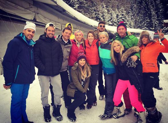  Lucy's ex-boyfreind Louis Smith is in the current line up for The Jump