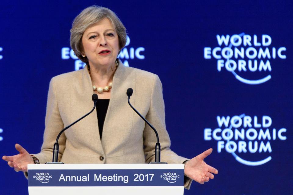 Boom in specialists . . . Theresa May will announce plan as part of her ten-point industrial strategy