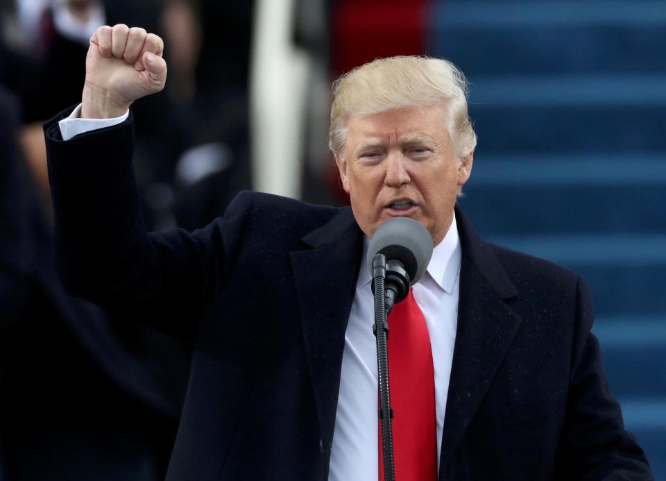 He declared war on terrorism in his speech 