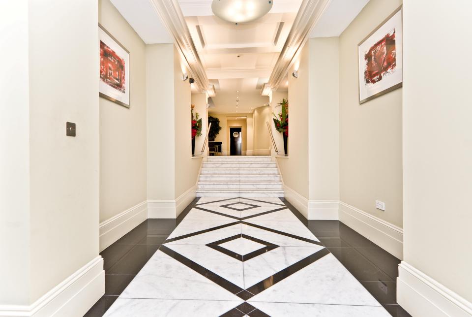  The interior of the 1920s building complements the lavish items that are stored within it