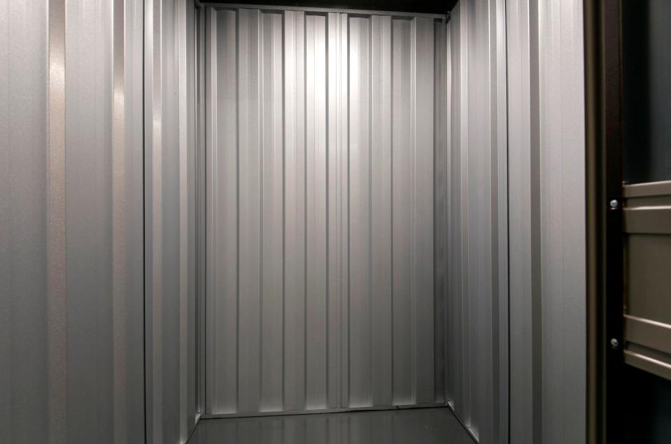  All units are steel lined and are also protected by one-metre thick concrete walls