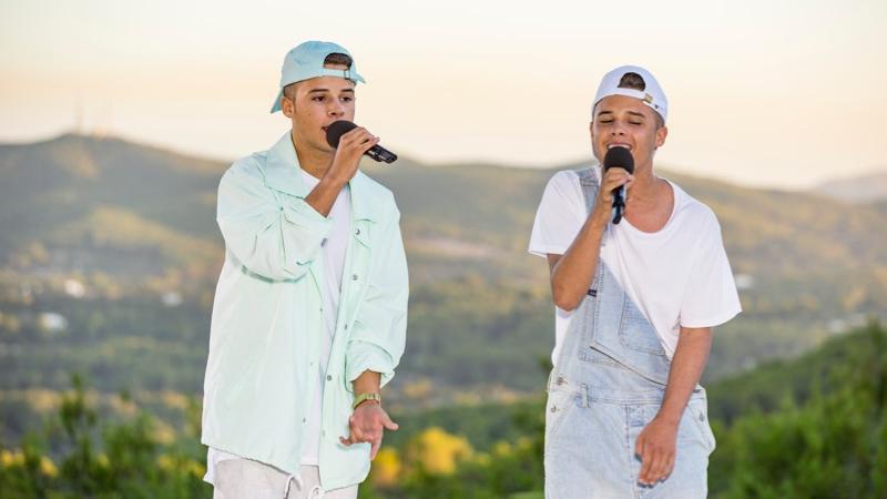 They were dressed in cute outfits when performing on screen but have moved away from that now