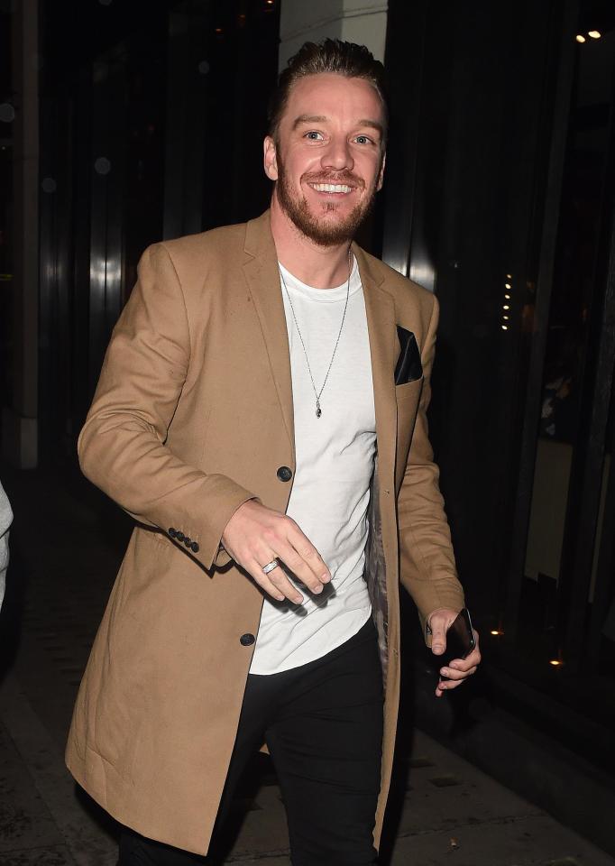  Jamie was all-smiles as he spent his first night of freedom with his dad