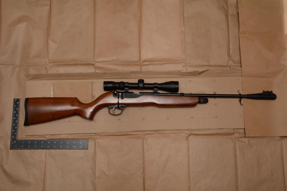  The weapon was discharged by Jordan Walters