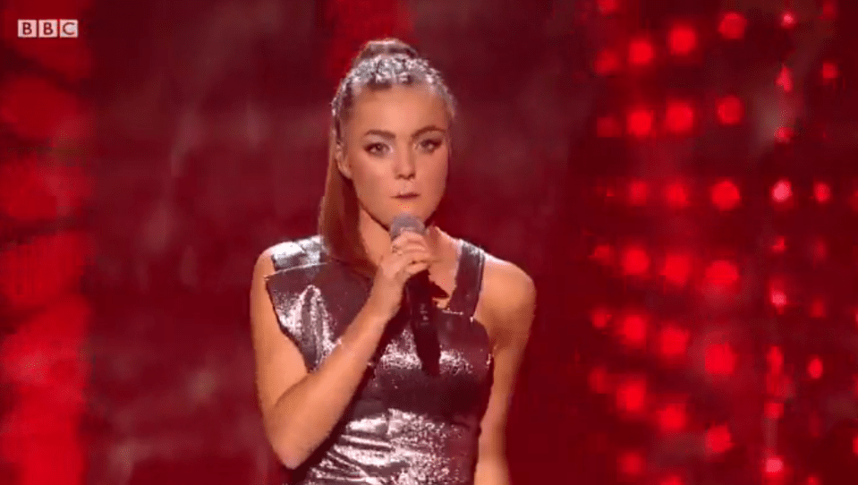  Olivia's performance might not have impressed Sophie but the audience were behind her