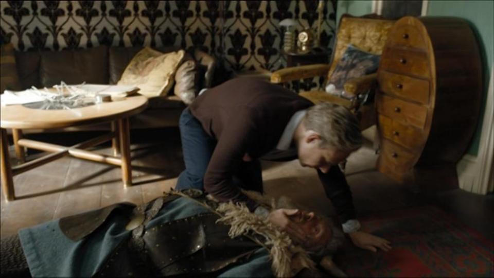 He was included in a montage at the end of the episode