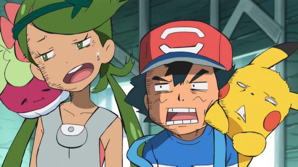 Pokemon Sun and Moon cartoon anime series