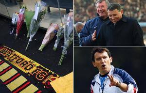 Sir Alex Ferguson pays tribute to former England boss Graham Taylor as tearful fans lay flowers at Watford ground after he dies from heart attack age 72